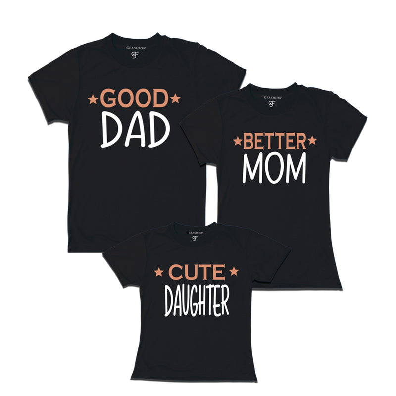 Good Dad-Better Mom-cute daughter