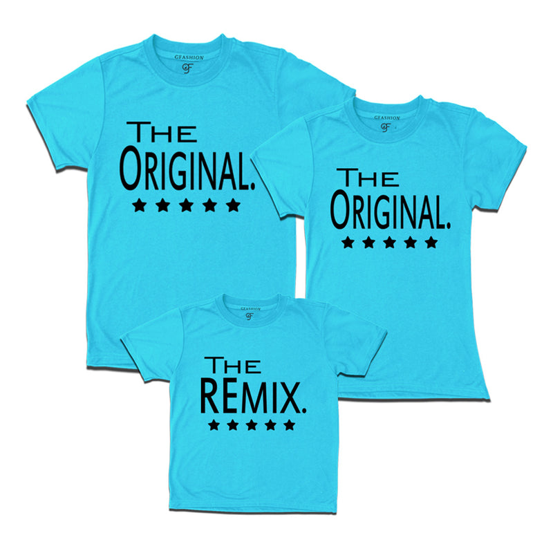 the original the remix  dad mom son t shirts