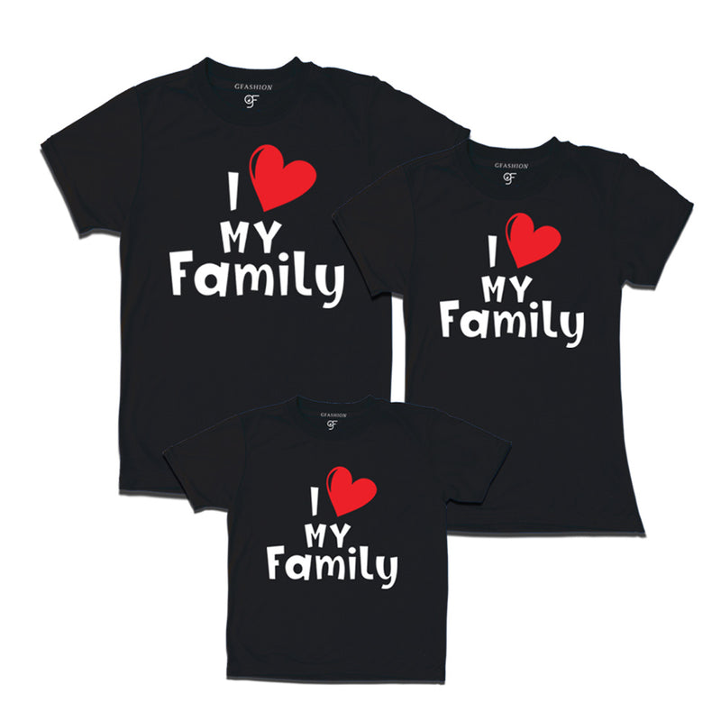 i love family t shirts