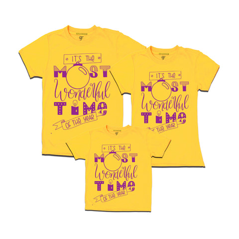 its the most wonderful time of the year to have matching family t-shirt