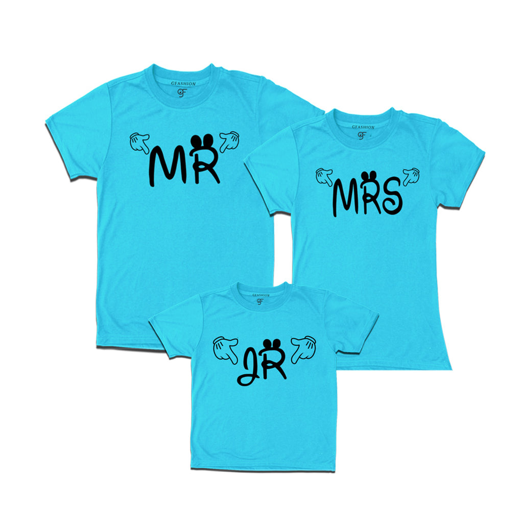 Mr Mrs and Jr T-shirts
