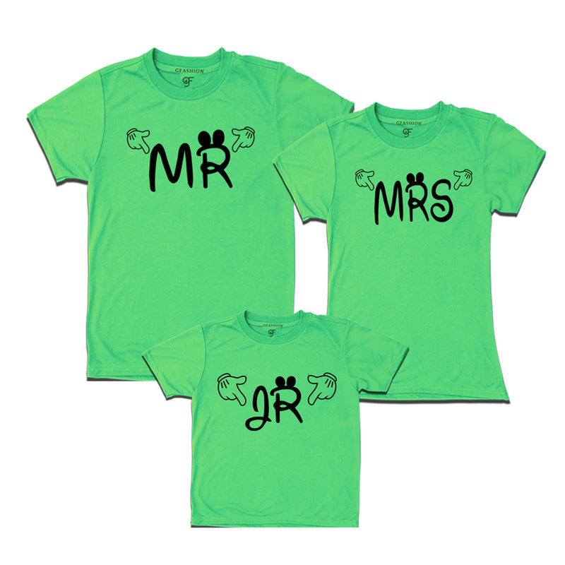 Mr Mrs and Jr T-shirts