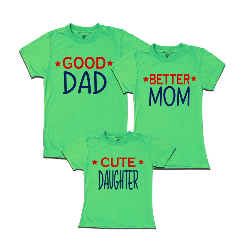 Good Dad-Better Mom-cute daughter