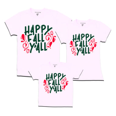 happy fall y'all christmas t shirts