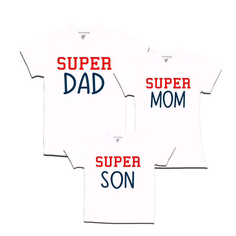 SUPER DAD-SUPER MOM-SUPER SON