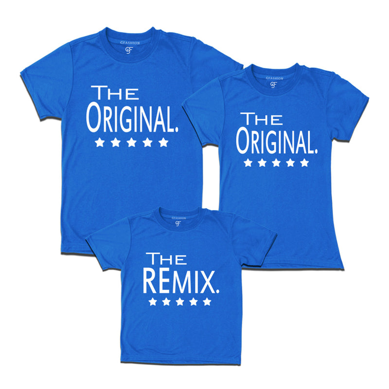 the original the remix  dad mom son t shirts