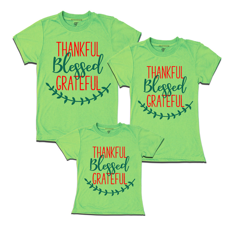 thankful blessed grateful t shirts