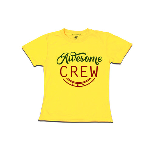 awesome crew girls t shirts