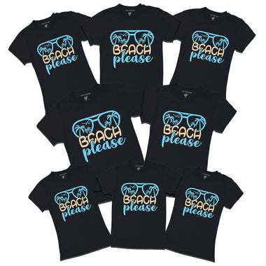 Beach please-summer vacation group tees