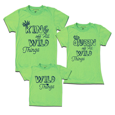 family t shirts set of 3