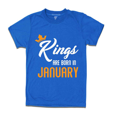 Kings are born in January-Blue-gfashion