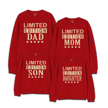 Limited Edition Family Hoodies Sweatshirt in Red Color available @ gfashion.jpg