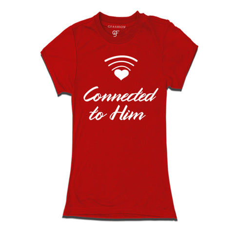 connected to him t shirt