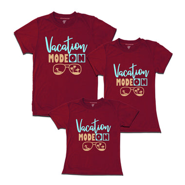 vacation mode on t shirts