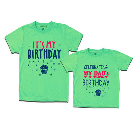 celebrating dad's birthday-dad daughter t-shirts