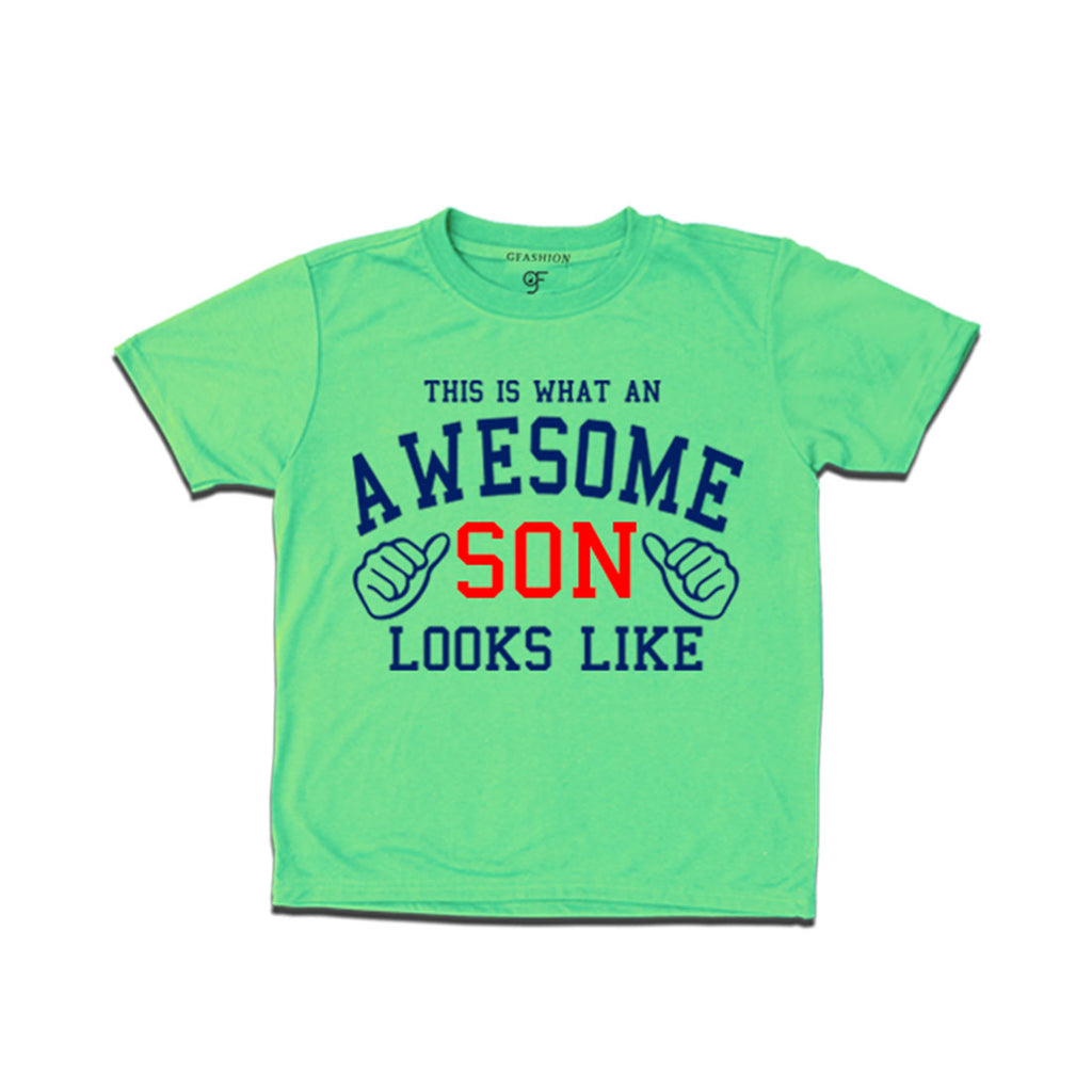 Buy This is What An Awesome Boy Looks Like Printed Tees gfashion online store GFASHION