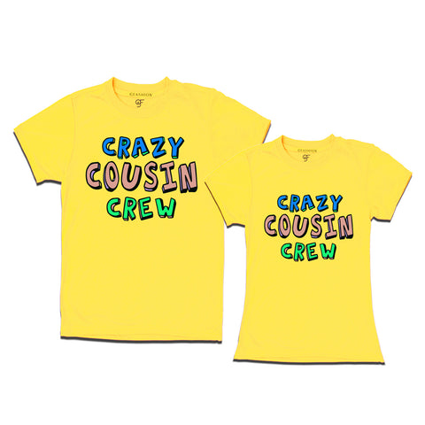 Crazy Cousin Crew t shirts