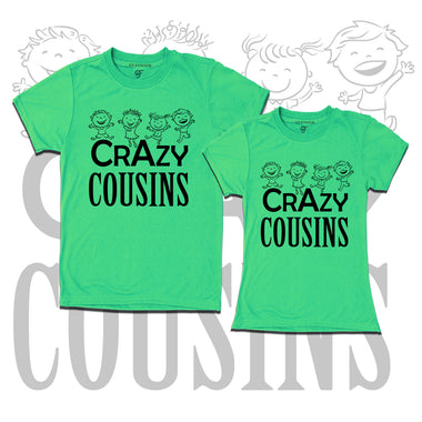 Crazy Cousins T-shirts