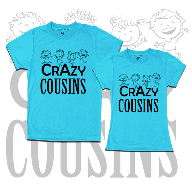 Crazy Cousins T-shirts