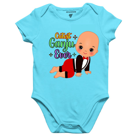 cutest ganju look onesie bodysuit rompers mundan cermony dress