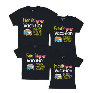 Family vacation tshirts making memories together