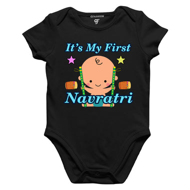 It's My first Navratri Onesie Bodysuit Rompers