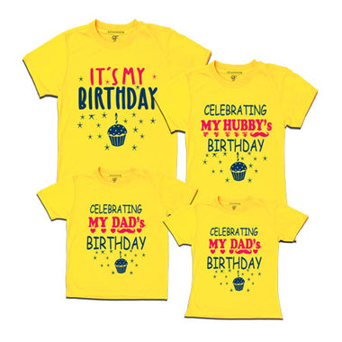Hubby's-Dad's Birthday t shirts