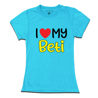 I love my beti i love my mama t-shirts