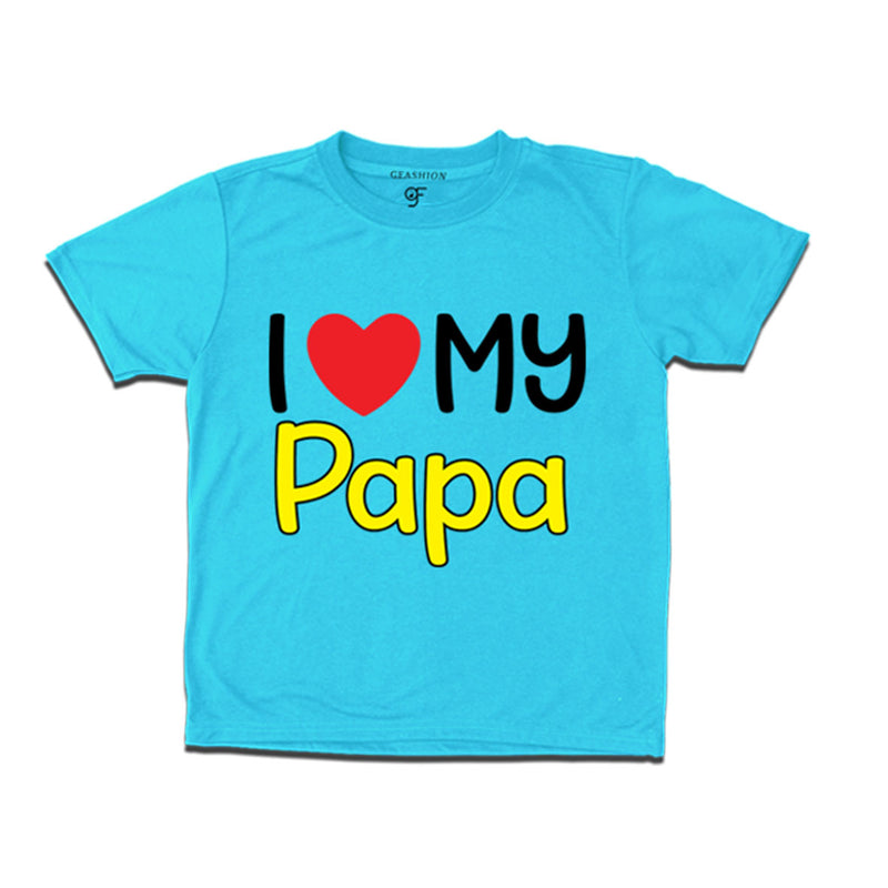 i love my beta i love my papa t shirt