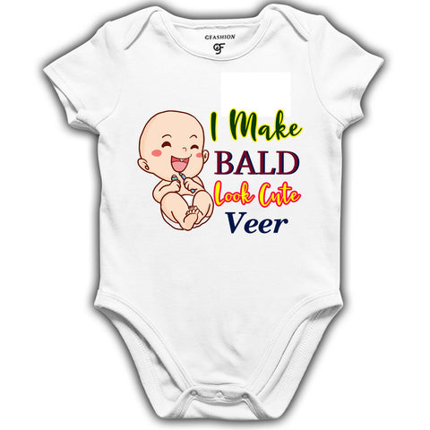 i make bald look cute mundan ceremony onesie collection @ gfashion india