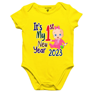 My First New Year 2023 Baby Rompers