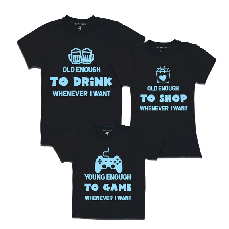 Matching t-shirt for daddy mummy and girl