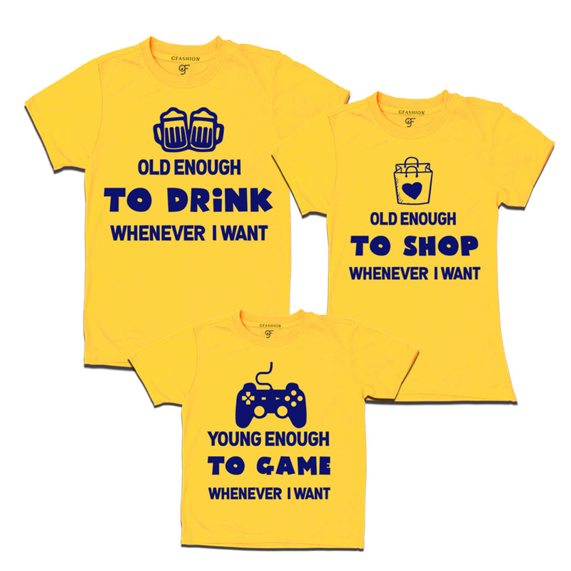 Celebrate all your functions with matching family t-shirt