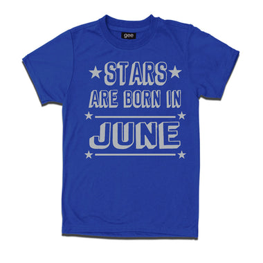 Stars Born in June-Birthday t-shirts