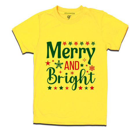 merry and bright t shirt