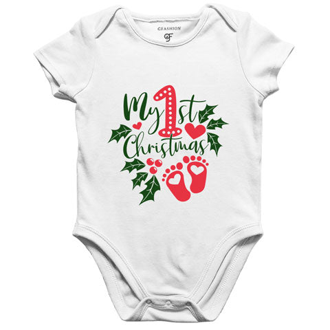 My First Christmas rompers/bodysuit/onesie
