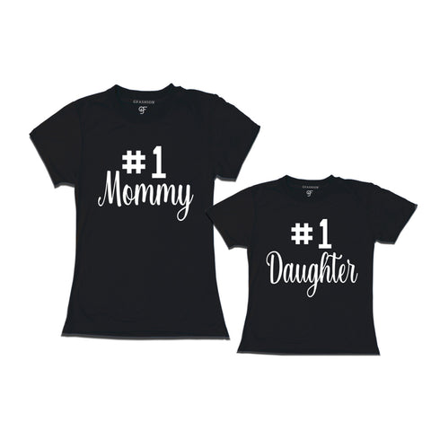 No1 Mother No1 daughter t shirts
