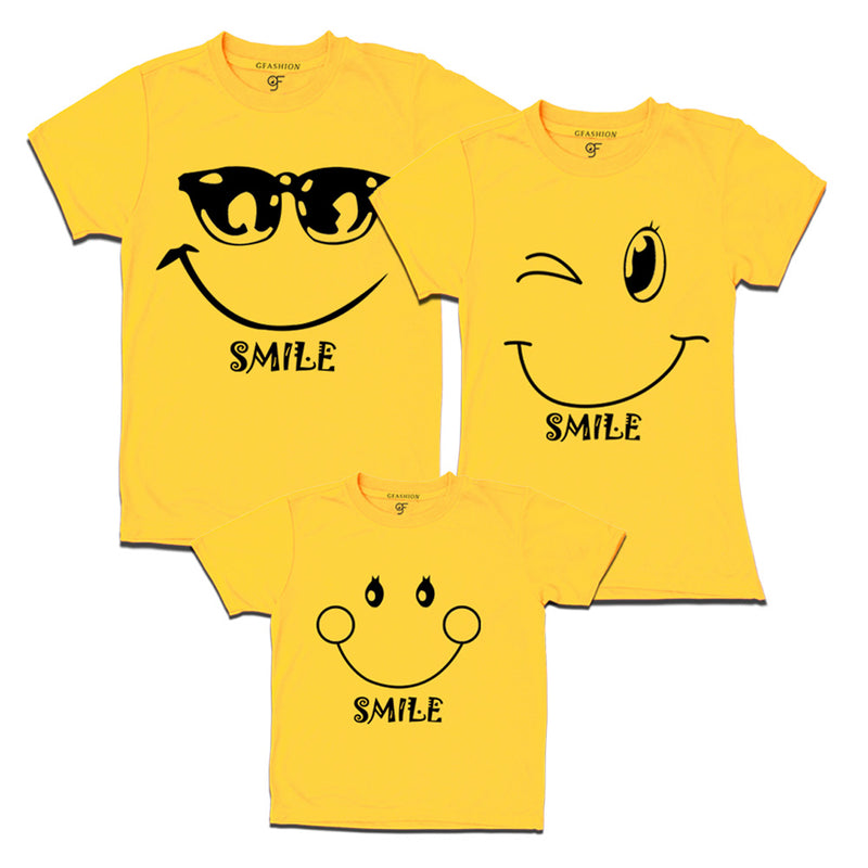 matching family t-shirt for dad mom son