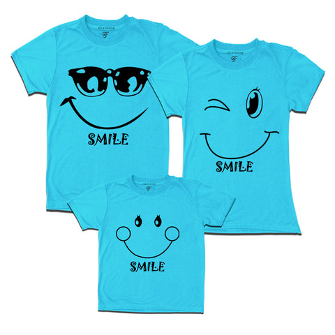 matching family t-shirt for dad mom daughter