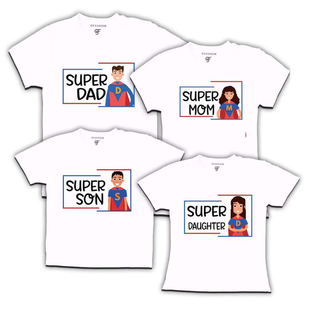 family T-shirts Set of 3-4-superfamily