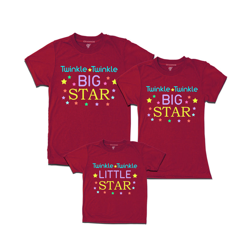 Twinkle Twinkle little star big star for dad mom son