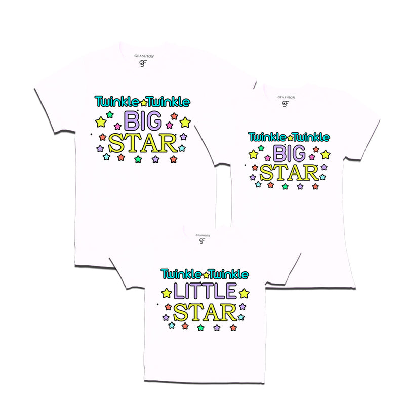 Twinkle Twinkle little star big star for dad mom son