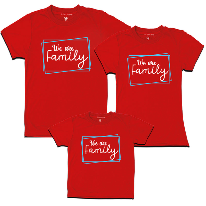 we are family matching t shirts