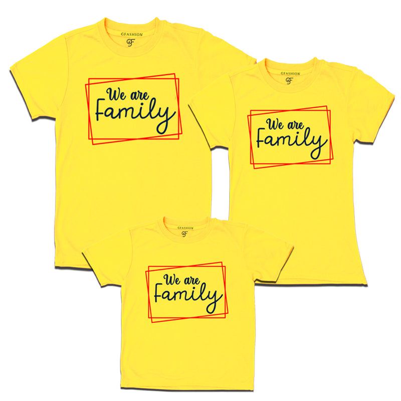 we are family matching t shirts