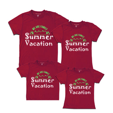 We are Family Summer Vacation T-shirts For Group