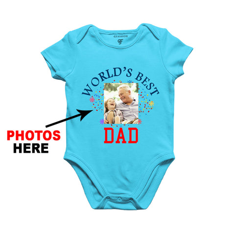 world's best dad baby oneise