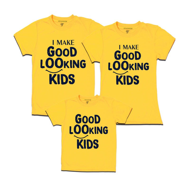 Christmas matching t-shirt for dad mom girl set of 3