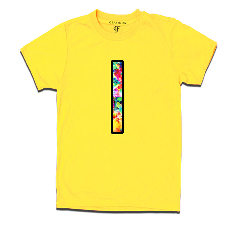 Initial I t shirts for kids and adults