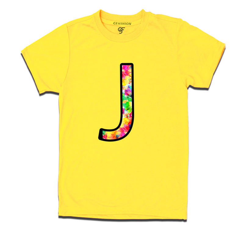 Initial J t shirts for kids and adults
