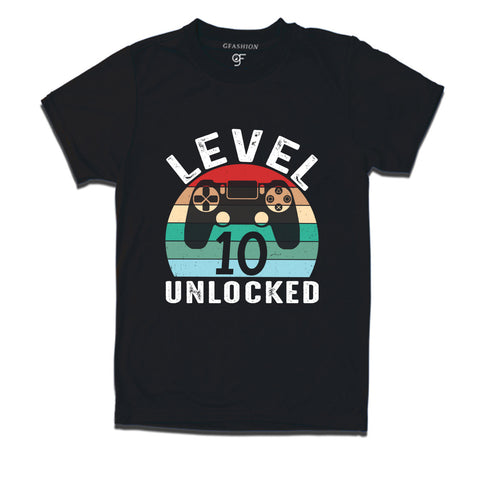 level 10 unlocked cotton tshirts for boys and girls